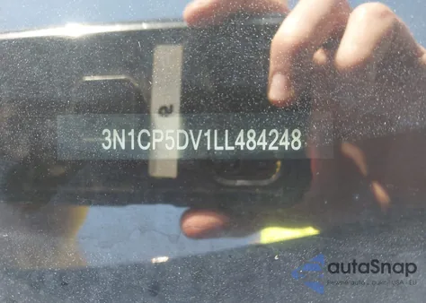 2020 Nissan Kicks Sr Xtronic Cvt from USA, damaged, VIN 3N1CP5DV1LL484248